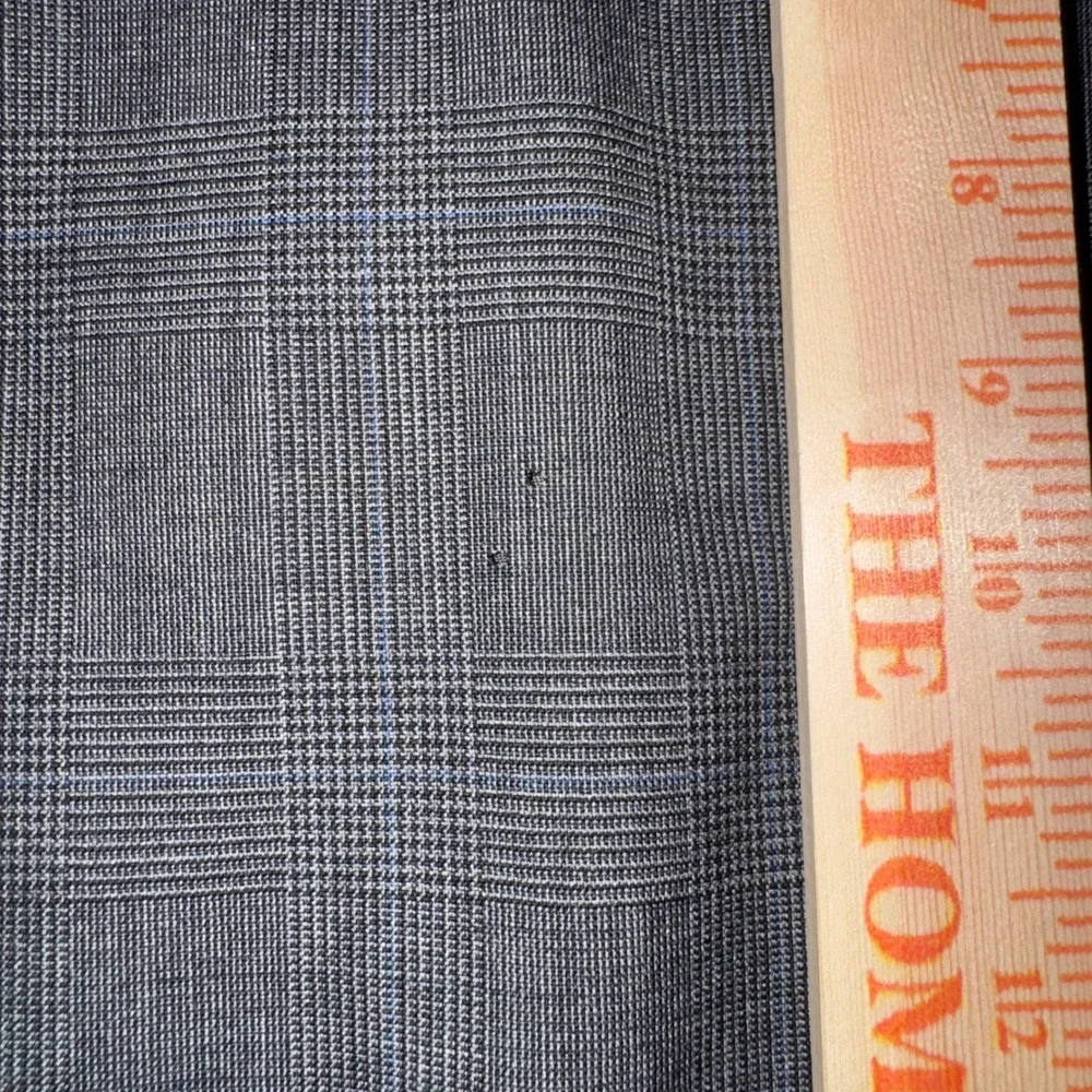 Vintage Balmain Grey Glen Plaid Blazer Jacket 42R Mens Sport Coat *PLEASE READ*
